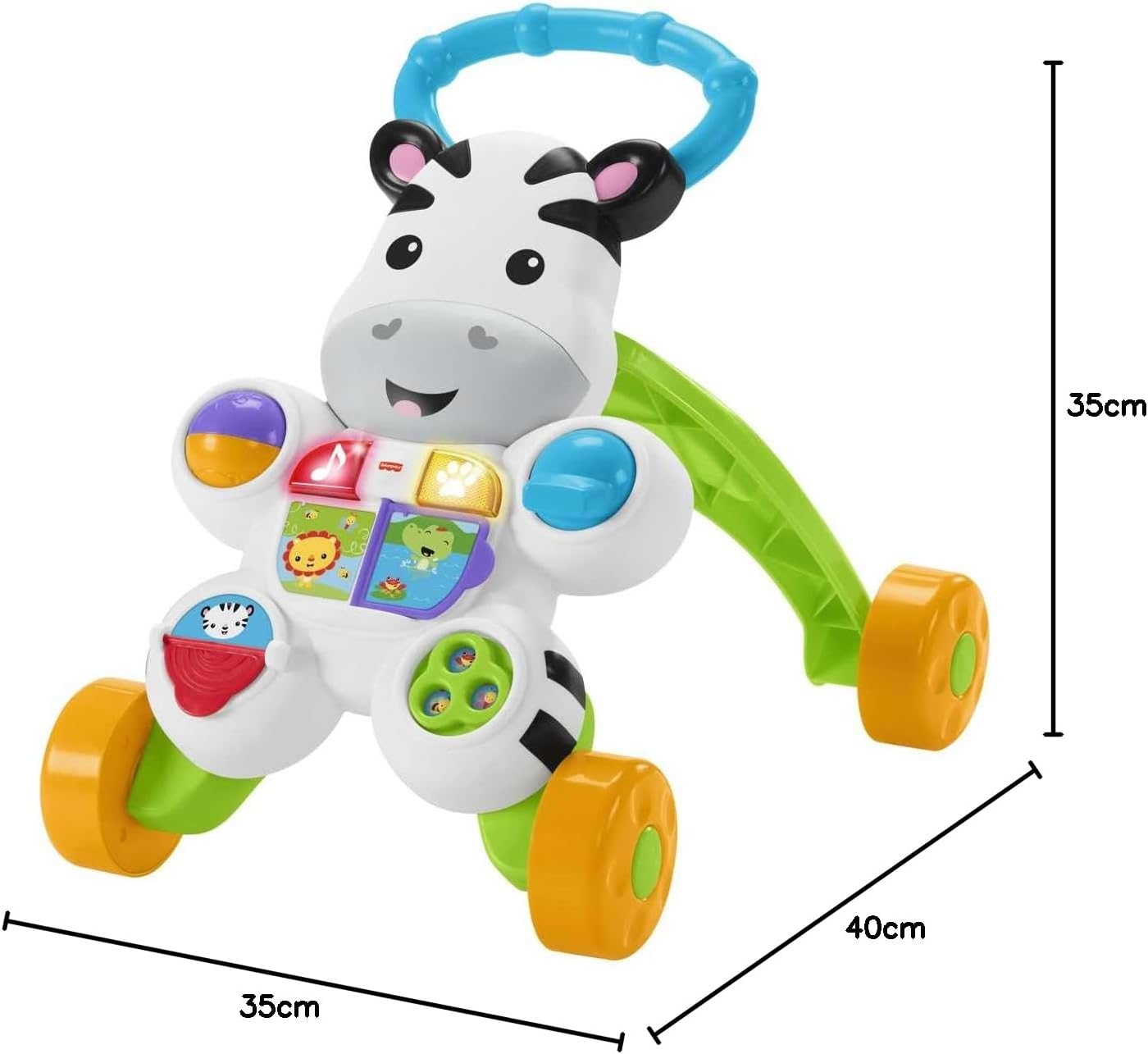 Fisher Price Melodili Zebra Yürüteç