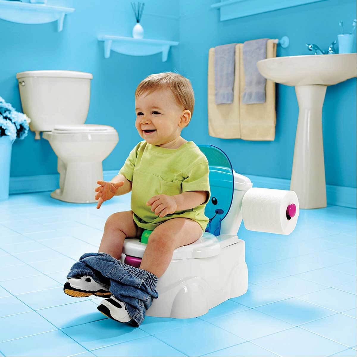 Fisher Price Eğitici ve Eğlenceli Tuvalet BMD23